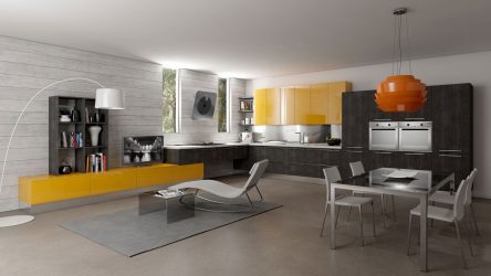 Interior com acidez: + 135 Fotos da cozinha em amarelo. Nós começamos a manhã vigorosamente e ensolarado