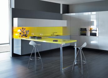 Interior com acidez: + 135 Fotos da cozinha em amarelo. Nós começamos a manhã vigorosamente e ensolarado