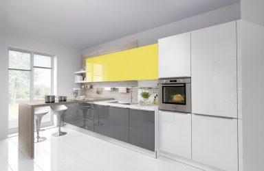 Interior com acidez: + 135 Fotos da cozinha em amarelo. Nós começamos a manhã vigorosamente e ensolarado