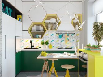 Interior com acidez: + 135 Fotos da cozinha em amarelo. Nós começamos a manhã vigorosamente e ensolarado