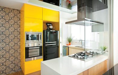 Interior com acidez: + 135 Fotos da cozinha em amarelo. Nós começamos a manhã vigorosamente e ensolarado
