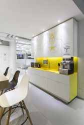 Interior com acidez: + 135 Fotos da cozinha em amarelo. Nós começamos a manhã vigorosamente e ensolarado