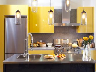 Interior com acidez: + 135 Fotos da cozinha em amarelo. Nós começamos a manhã vigorosamente e ensolarado