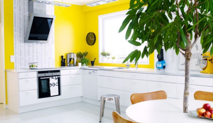 Interior com acidez: + 135 Fotos da cozinha em amarelo. Nós começamos a manhã vigorosamente e ensolarado