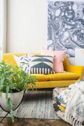 Psicologia de contrastes: 105+ Fotos de combinações de amarelo no interior. Todos os prós e contras