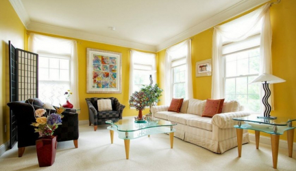 Psicologia de contrastes: 105+ Fotos de combinações de amarelo no interior. Todos os prós e contras