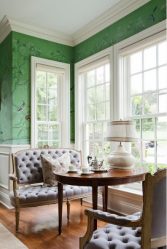 Papéis de parede verdes: mais de 200 fotos de design para o seu interior. Que papéis de parede são adequados para paredes no quarto, cozinha, sala de estar?