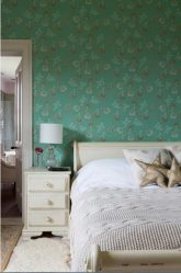 Papéis de parede verdes: mais de 200 fotos de design para o seu interior. Que papéis de parede são adequados para paredes no quarto, cozinha, sala de estar?