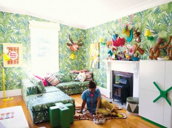 Papéis de parede verdes: mais de 200 fotos de design para o seu interior. Que papéis de parede são adequados para paredes no quarto, cozinha, sala de estar?