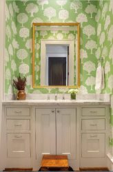 Papéis de parede verdes: mais de 200 fotos de design para o seu interior. Que papéis de parede são adequados para paredes no quarto, cozinha, sala de estar?