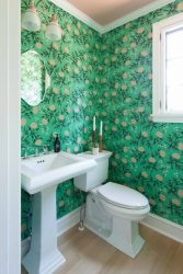 Papéis de parede verdes: mais de 200 fotos de design para o seu interior. Que papéis de parede são adequados para paredes no quarto, cozinha, sala de estar?