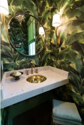 Papéis de parede verdes: mais de 200 fotos de design para o seu interior. Que papéis de parede são adequados para paredes no quarto, cozinha, sala de estar?