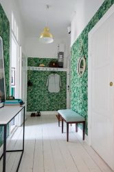 Papéis de parede verdes: mais de 200 fotos de design para o seu interior. Que papéis de parede são adequados para paredes no quarto, cozinha, sala de estar?