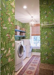 Papéis de parede verdes: mais de 200 fotos de design para o seu interior. Que papéis de parede são adequados para paredes no quarto, cozinha, sala de estar?