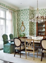 Papéis de parede verdes: mais de 200 fotos de design para o seu interior. Que papéis de parede são adequados para paredes no quarto, cozinha, sala de estar?