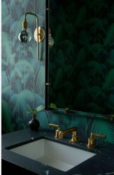 Papéis de parede verdes: mais de 200 fotos de design para o seu interior. Que papéis de parede são adequados para paredes no quarto, cozinha, sala de estar?