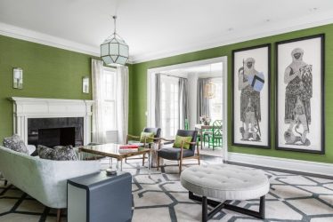 Papéis de parede verdes: mais de 200 fotos de design para o seu interior. Que papéis de parede são adequados para paredes no quarto, cozinha, sala de estar?