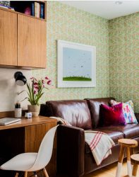 Papéis de parede verdes: mais de 200 fotos de design para o seu interior. Que papéis de parede são adequados para paredes no quarto, cozinha, sala de estar?