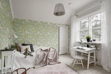 Papéis de parede verdes: mais de 200 fotos de design para o seu interior. Que papéis de parede são adequados para paredes no quarto, cozinha, sala de estar?