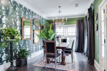 Papéis de parede verdes: mais de 200 fotos de design para o seu interior. Que papéis de parede são adequados para paredes no quarto, cozinha, sala de estar?