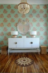 Papéis de parede verdes: mais de 200 fotos de design para o seu interior. Que papéis de parede são adequados para paredes no quarto, cozinha, sala de estar?