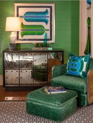 Papéis de parede verdes: mais de 200 fotos de design para o seu interior. Que papéis de parede são adequados para paredes no quarto, cozinha, sala de estar?