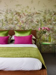 Papéis de parede verdes: mais de 200 fotos de design para o seu interior. Que papéis de parede são adequados para paredes no quarto, cozinha, sala de estar?