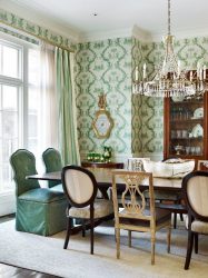 Papéis de parede verdes: mais de 200 fotos de design para o seu interior. Que papéis de parede são adequados para paredes no quarto, cozinha, sala de estar?