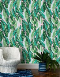 Papéis de parede verdes: mais de 200 fotos de design para o seu interior. Que papéis de parede são adequados para paredes no quarto, cozinha, sala de estar?