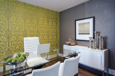 Papéis de parede verdes: mais de 200 fotos de design para o seu interior. Que papéis de parede são adequados para paredes no quarto, cozinha, sala de estar?