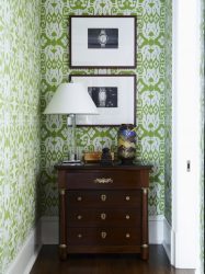 Papéis de parede verdes: mais de 200 fotos de design para o seu interior. Que papéis de parede são adequados para paredes no quarto, cozinha, sala de estar?