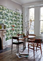 Papéis de parede verdes: mais de 200 fotos de design para o seu interior. Que papéis de parede são adequados para paredes no quarto, cozinha, sala de estar?