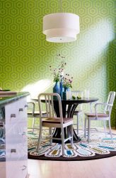 Papéis de parede verdes: mais de 200 fotos de design para o seu interior. Que papéis de parede são adequados para paredes no quarto, cozinha, sala de estar?