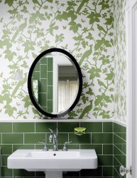 Papéis de parede verdes: mais de 200 fotos de design para o seu interior. Que papéis de parede são adequados para paredes no quarto, cozinha, sala de estar?