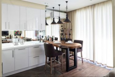 Design por trás do espelho - pequenos e grandes espelhos no interior do apartamento (290+ fotos)