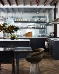 Design por trás do espelho - pequenos e grandes espelhos no interior do apartamento (290+ fotos)