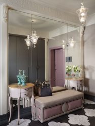 Design por trás do espelho - pequenos e grandes espelhos no interior do apartamento (290+ fotos)