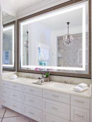 Design por trás do espelho - pequenos e grandes espelhos no interior do apartamento (290+ fotos)