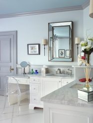 Design por trás do espelho - pequenos e grandes espelhos no interior do apartamento (290+ fotos)
