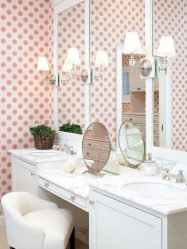 Design por trás do espelho - pequenos e grandes espelhos no interior do apartamento (290+ fotos)