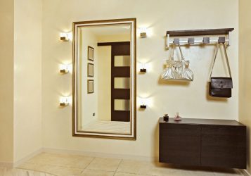 Design por trás do espelho - pequenos e grandes espelhos no interior do apartamento (290+ fotos)