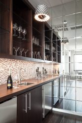 Design por trás do espelho - pequenos e grandes espelhos no interior do apartamento (290+ fotos)