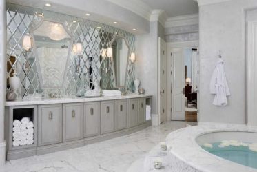 Design por trás do espelho - pequenos e grandes espelhos no interior do apartamento (290+ fotos)
