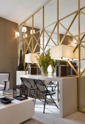 Design por trás do espelho - pequenos e grandes espelhos no interior do apartamento (290+ fotos)