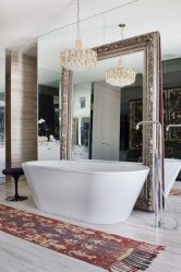 Design por trás do espelho - pequenos e grandes espelhos no interior do apartamento (290+ fotos)