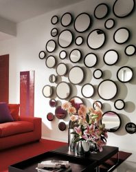 Design por trás do espelho - pequenos e grandes espelhos no interior do apartamento (290+ fotos)