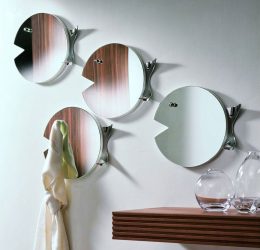 Design por trás do espelho - pequenos e grandes espelhos no interior do apartamento (290+ fotos)