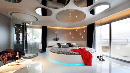 Design por trás do espelho - pequenos e grandes espelhos no interior do apartamento (290+ fotos)