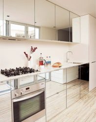 Design por trás do espelho - pequenos e grandes espelhos no interior do apartamento (290+ fotos)