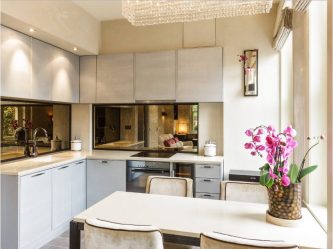 Design por trás do espelho - pequenos e grandes espelhos no interior do apartamento (290+ fotos)